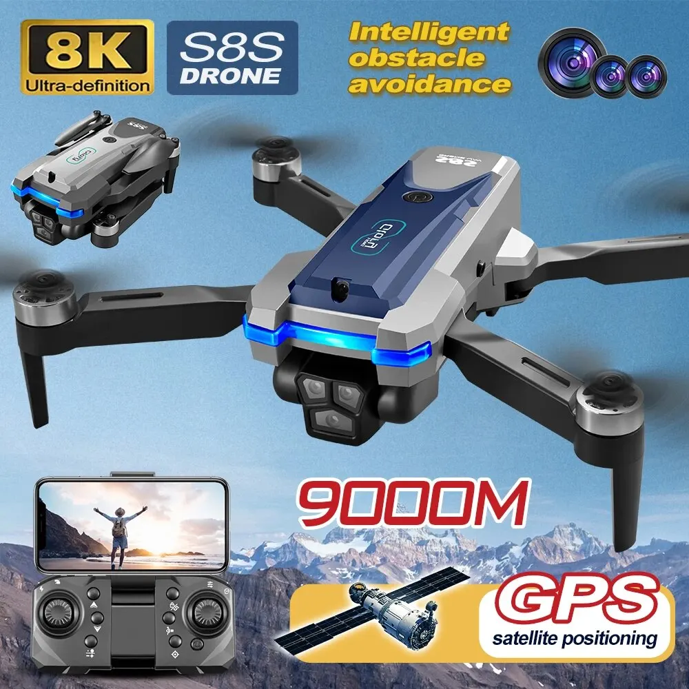 Drone Camera Hd - S8S GPS 드론 5G 와이파이 8K