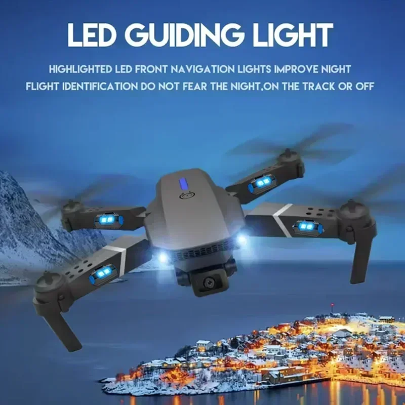 E88 프로 와이파이 FPV 드론, 광각 HD 4K 1 - Drone Camera Lens 리뷰 및 가격