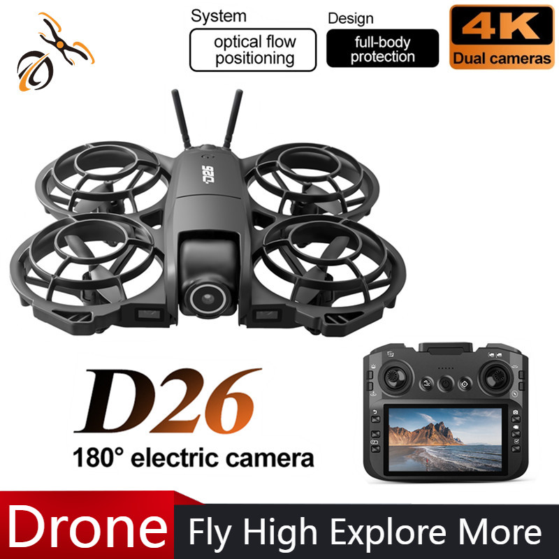 D26 드론 4K 항공 HD 180 °   카메라 드론 - Drone Camera With Gimbal 리뷰 및 가격